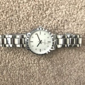 Silver beautiful ninewest watch